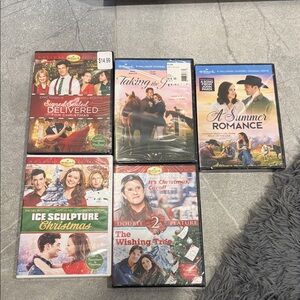Hallmark Holiday Movie DVD Collection - Red, Green, Blue, White
